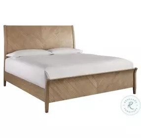 Cyrus Almond Bisque Sleigh Bedroom Set