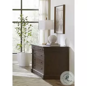 Jackson Turkish Coffee Workstation 3 Drawer Combo File Cabinet