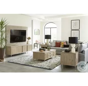 Maddox Biscotti Chairside Table