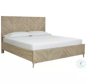 Maddox Biscotti Panel Bedroom Set