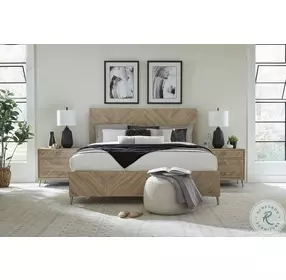 Maddox Biscotti 3 Drawer Nightstand