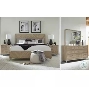 Maddox Biscotti Dresser with Mirror