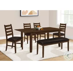 1372 Dark Brown Dining Chair Set Of 2