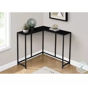 2157 Black 36" Console Table