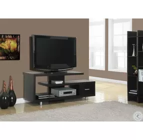 2572 Cappuccino Hollow-Core TV Console