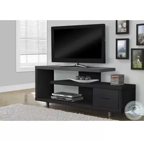 2575 Black And Grey 60"L TV Stand