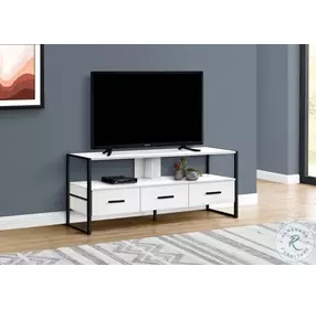 2615 White TV Stand