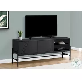 2734 Black TV Stand