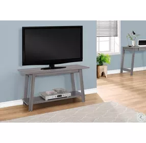 42" Gray TV Stand
