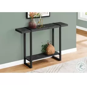 2861 Black 48" Console Table