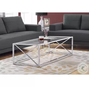 3440 Chrome Coffee Table
