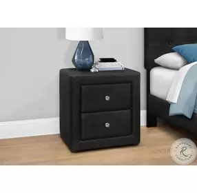 5603 Black 21" Nightstand
