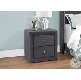 5607 Dark Grey Nightstand
