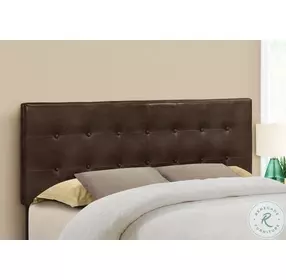 6000Q Brown Queen Size Headboard