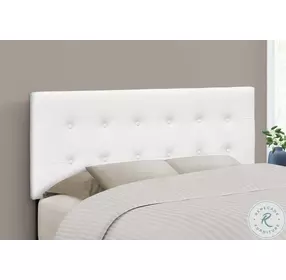 6002F White Full Size Headboard