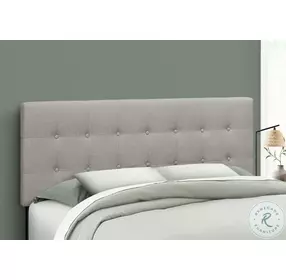 6003Q Grey Queen Size Headboard