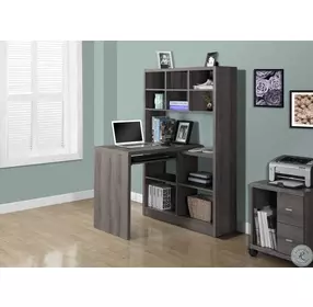 Dark Taupe Left/Right Facing Corner Desk