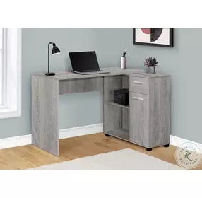 7346 Industrial Grey 46" Computer Desk