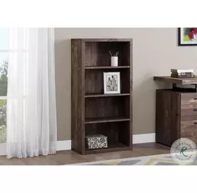 48" Brown Bookcase