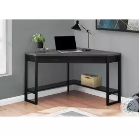 7503 Black Corner Computer Desk