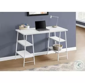 7521 White 48" Computer Desk