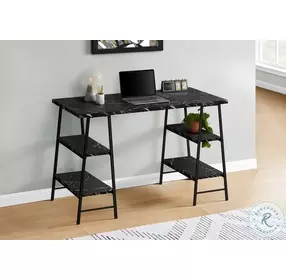 7528 Black 48" Computer Desk
