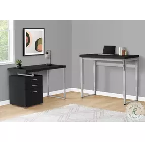 7684 Black 48" Adjustable Computer Desk