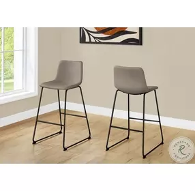 7751 Taupe Office Chair