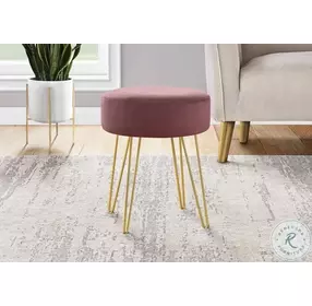 9001 Plum Ottoman