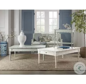 Charleston Haint Blue Rectangular Cocktail Table