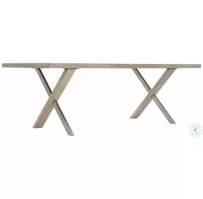 Highland Park Morel And Glazed Silver Milo Dining Room Set