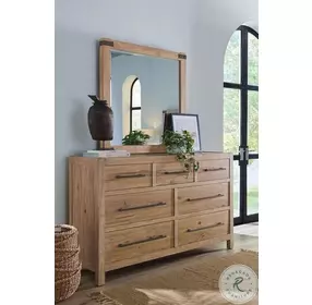 Vineyard Row Sonoma Square Mirror