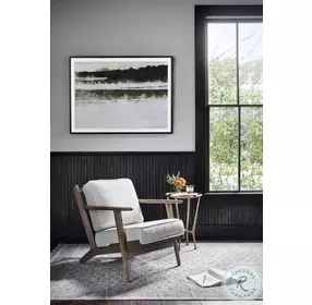 Creighton Aged Brass End Table