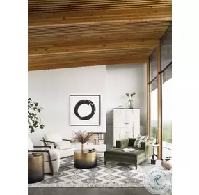 Cameron Ombre Brass Bunching Table