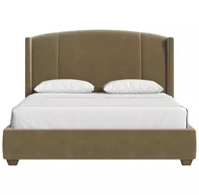 Harbor Camel Upholstered Panel Bedroom Set