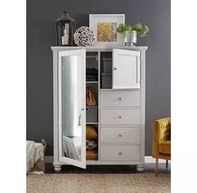 Cambridge White Chifferobe