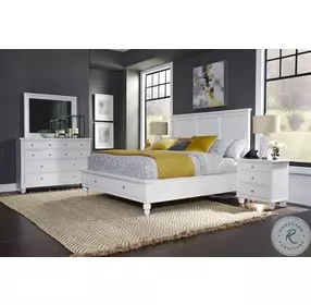 Cambridge White Chesser with Mirror