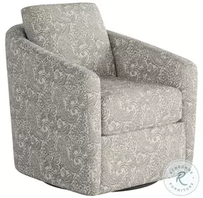 Daisey Charleston Platinum 32" Wide Swivel Glider