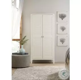 Seacliff Sandblasted White Wardrobe