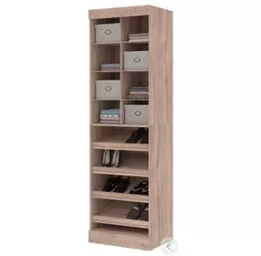 Pur Rustic Brown 25" Closet Organizer