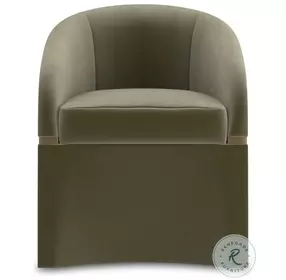 Dune Green Velvet Dining Chair