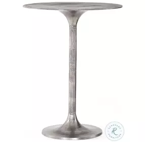 Simone Raw Antique Nickel Bar Table