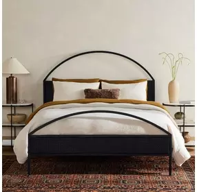 Felix Hammered Grey And Polished White Marble Oval Nightstand