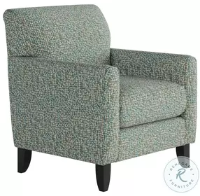 Max Pepper Performance Fabric Straight Arm Accent Chair
