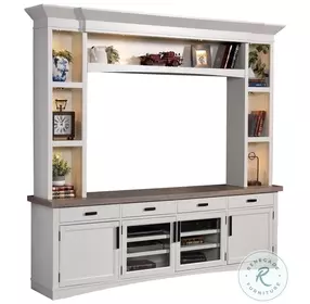 Americana Modern Cotton Entertainment Center