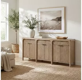 Knox Brown 6 Door TV Stand