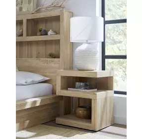 Modern Loft Khaki S Nightstand