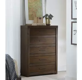 Modern Loft Brownstone Drawer Chest