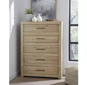 Modern Loft Modern Khaki 5 Drawer Chest