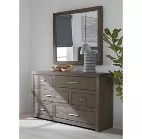 Modern Loft Graystone Rectangular Dresser Mirror